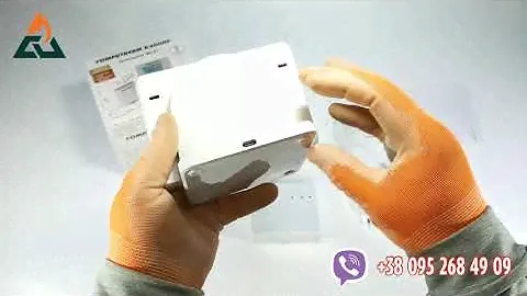 Безпроводной цифровой недельный (Wi-Fi) комнатный термостат COMPUTHERM E400RF, 13.016