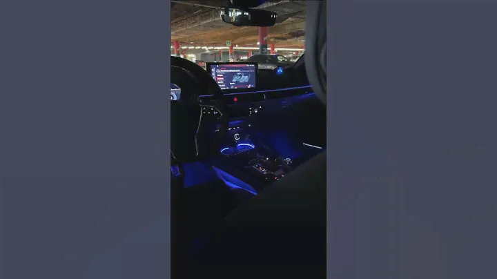 Атмосферная подсветка для Audi  A4B9 🔥 #audia5 #audia6 #audia7  #audi #атмосфернаяподсветка