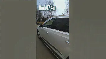 Audi Q7 4m топ автомобиль для большой семьи. Яндекс навигатор в Ауди. #vag #ауди #автобиографияпро