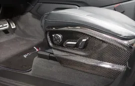 Отделка передних сидений Audi Q7 (4M) карбоновая