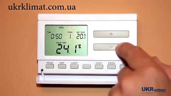 Программируемый термостат COMPUTHERM Q7 и Q7 RF