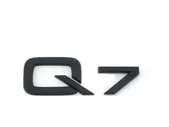 Audi Q7 Эмблема Q7, черная матовая
