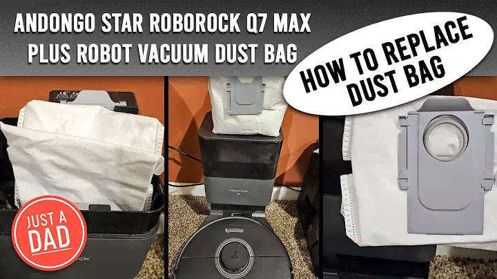 Roborock Q7 Max+  How to Replace Dust Bag