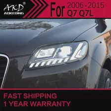 Автомобильные фары для Audi Q7 Q7L передние фары 2006-2015 Q7 передние фары Drl Проекционные линзы автомобильные аксессуары