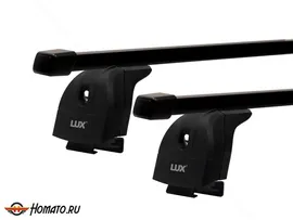 Багажник на крышу Audi Q7 (4L) 2005-2015 | на низкие рейлинги | LUX БК-2