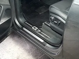 Audi Q7 (15–) Накладки на пороги (лист шлифованный надпись Q7)