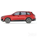 Audi Q7 S-Line 2020 - Транспорт - 3D модель