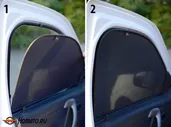 Каркасные шторки ТРОКОТ для Audi Q7 (2005-2015) | на магнитах