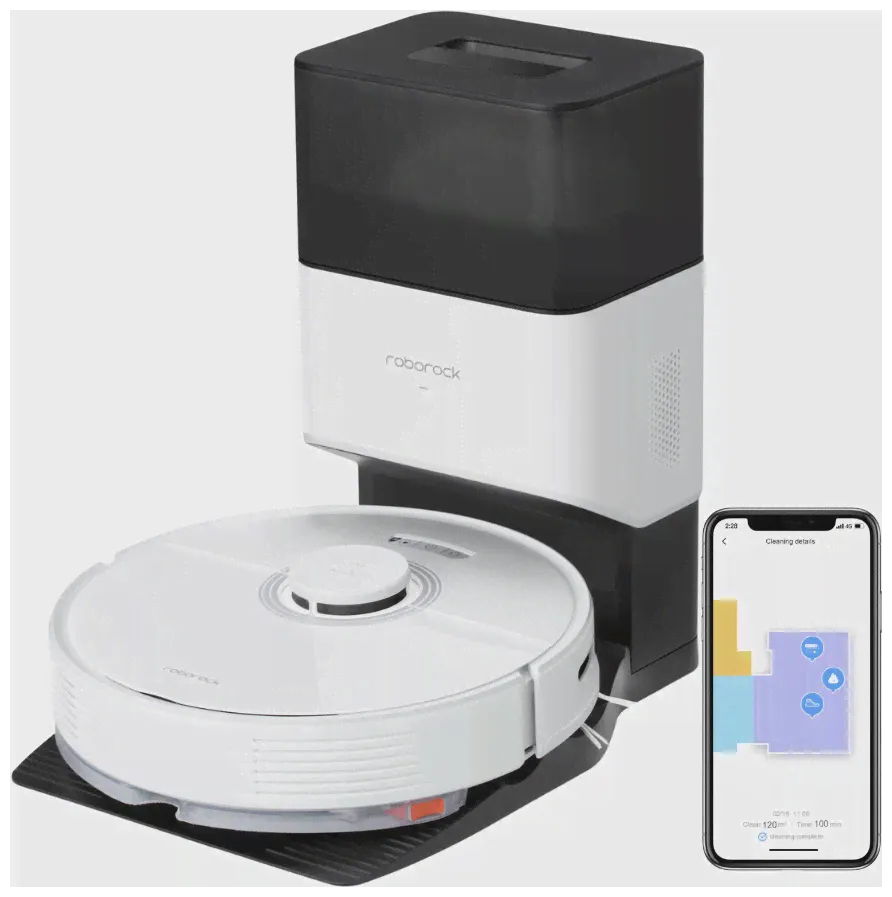 Робот-пылесос Roborock Q7 Max Plus, Белый (RUS)