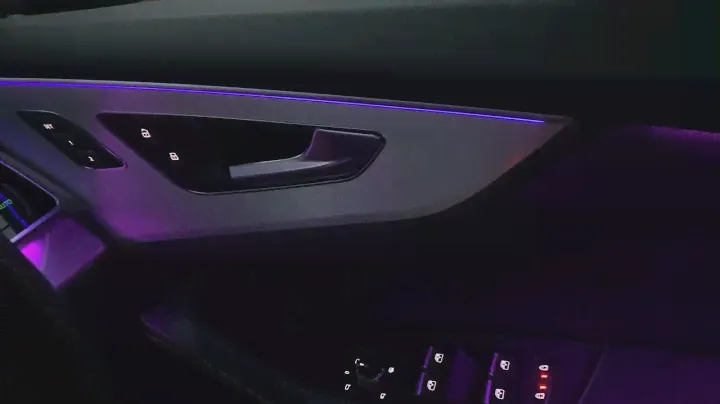 How to change colors of your interior lights in your Audi.