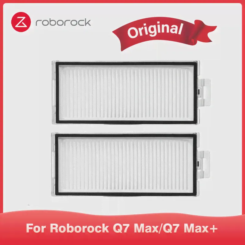 Оригинальные HEPA-фильтры Roborock, запасные части, аксессуары для робота-пылесоса roborock Q7 Max /Q7 Max +