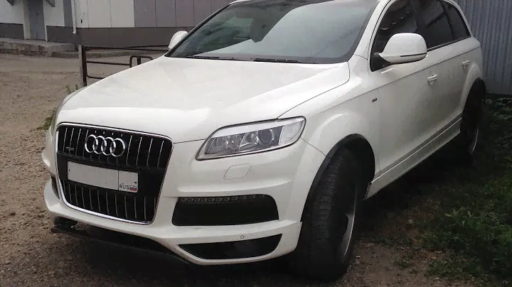 Промывка форсунок Audi Q7, дизель 4,2 TDI (Жидкость Greenol)