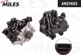 Помпа (водяной насос) Miles для Audi Q7 II (4M) 2015-2024. Артикул AN21403