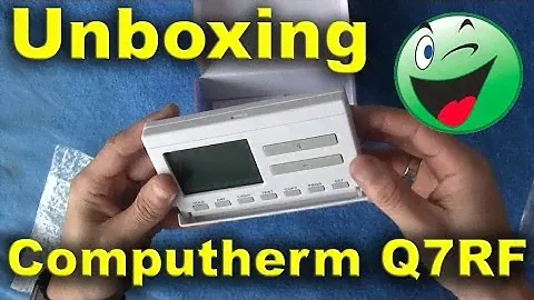 Распаковка - термостат Computherm Q7RF