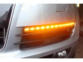 Audi Q7 06-09 Лампы DRL ходовые огни + поворотники