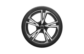 Диск литой R22 VAG дизайн Falx 5 рукавов матовый черный для Audi Q7 (4M)