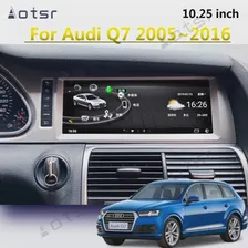 Android9.0 Автомобильное радио GPS Навигация для 10,25 дюймов Android радио для audi Q7 2005-2014 G navigati Bluetooth Головное устройство с сенсорным экраном