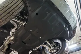 Защита композитная АВС-Дизайн для картера, КПП (2 части) Audi Q7 II 09.2020-2023. Артикул 02.16k