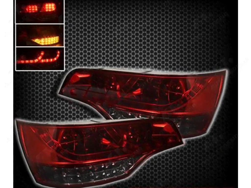 Задние фонари темные для Audi Q7