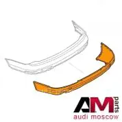Спойлер заднего бампера под парктроник Audi Q7 (2007-2009) 4L0807521AV7W